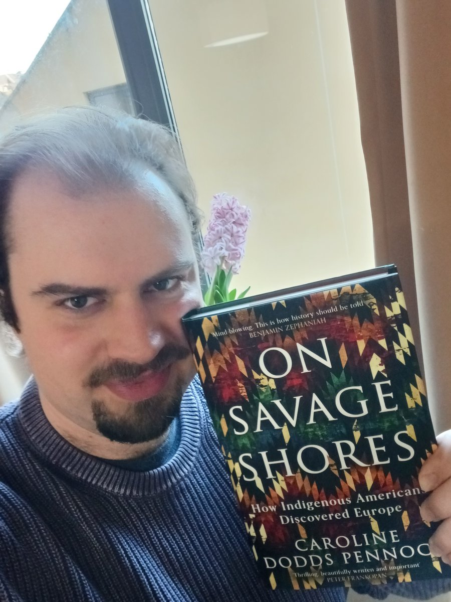 That wonderful feeling when @carolinepennock 's book arrives in the mail. #OnSavageShores