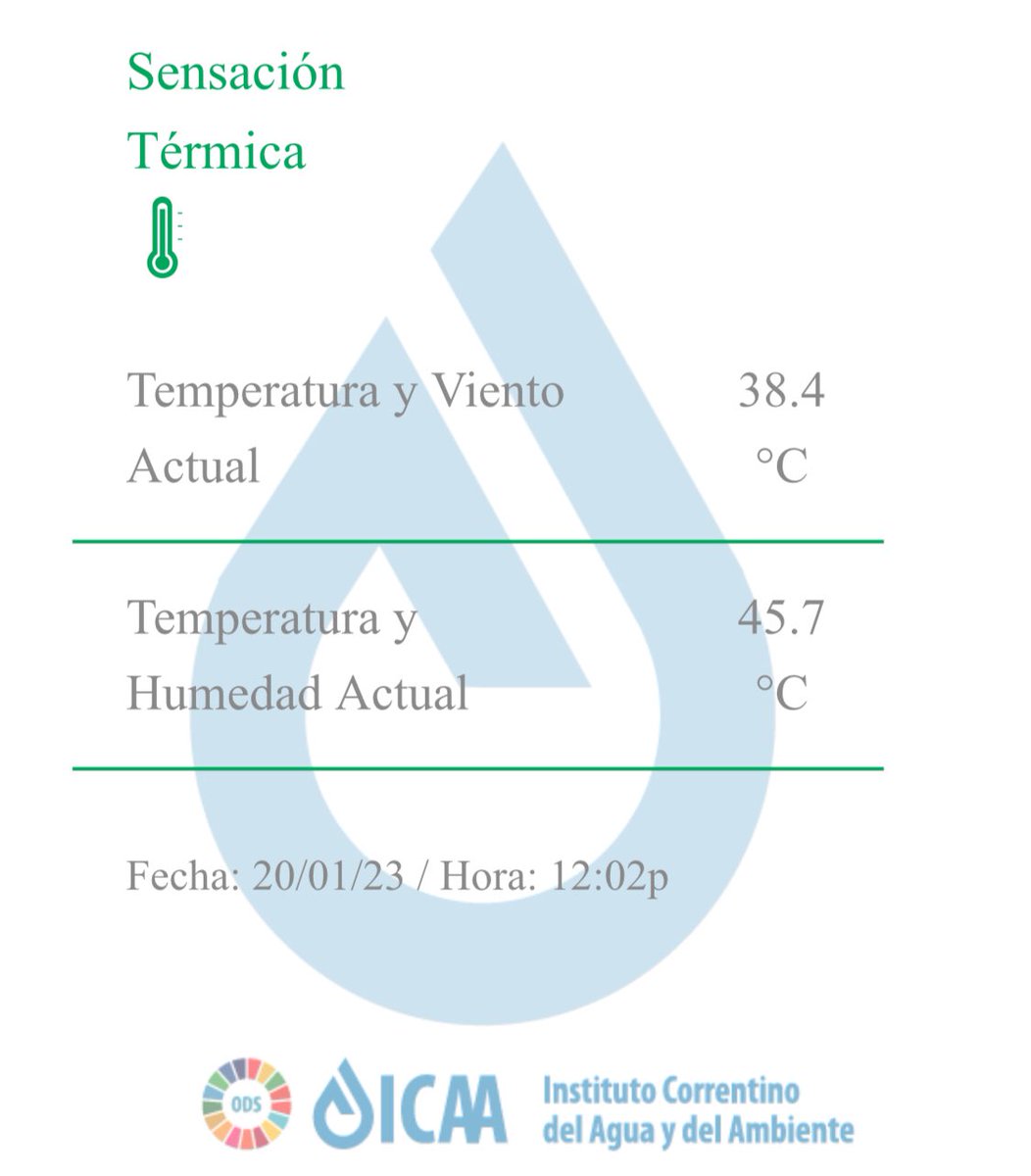 verosapucay's tweet photo. #CorrientesArde
UNA nube que nos proteja te pido de regalo de cumple Pachamama, UNA.
45.7 y recién son las 12h https://t.co/oobRqFArK1