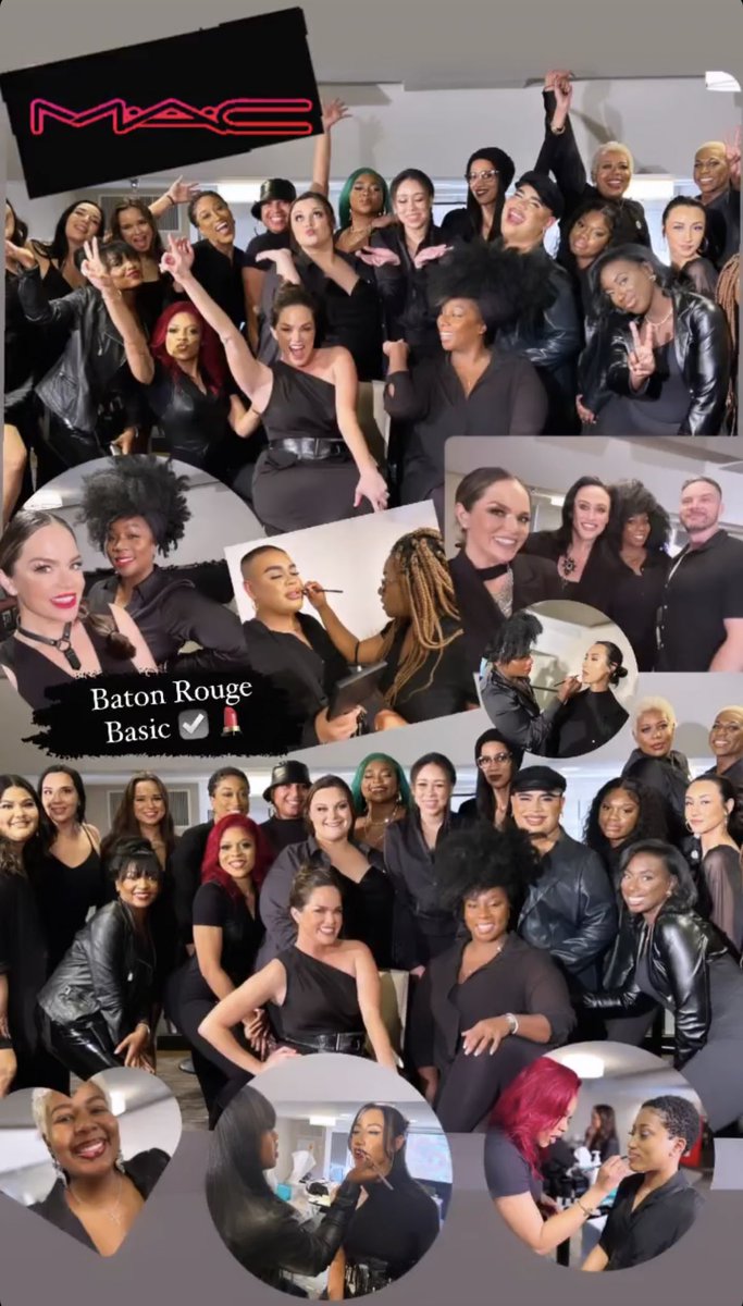 aungeli_a's tweet image. The best people i’ve ever met!!!🖤

#mactraining #maccosmetics #batonrouge #Louisiana #beauty #maccrew #basictraining #basic #bleedblack #viral