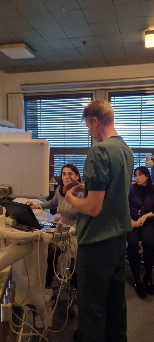 VascularCph's tweet photo. ESVS ultrasound workshop in Cph. Now carotid ultrasound. We are enjoying expert tutor Bejamin Sandholt in action.@ESVSmembership @Rigshospitalet @VascularCph #esvs #vascularultrasound https://t.co/aQX7Yi7pPh