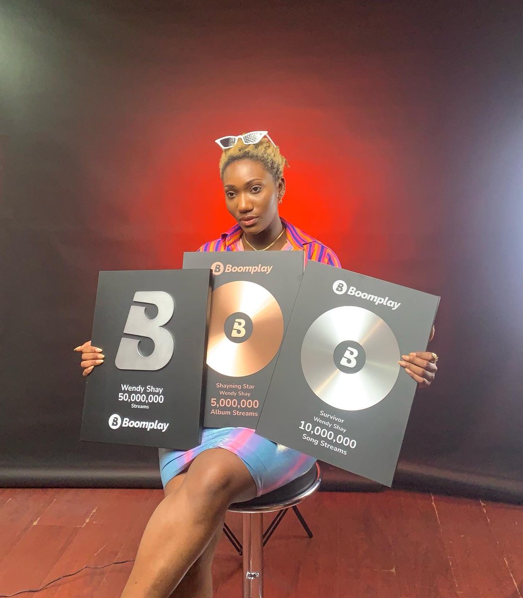 wendyshaygh's tweet photo. This one to my Fans 🥂 thank you @BoomplayMusicGH https://t.co/ANQPpLwZIw