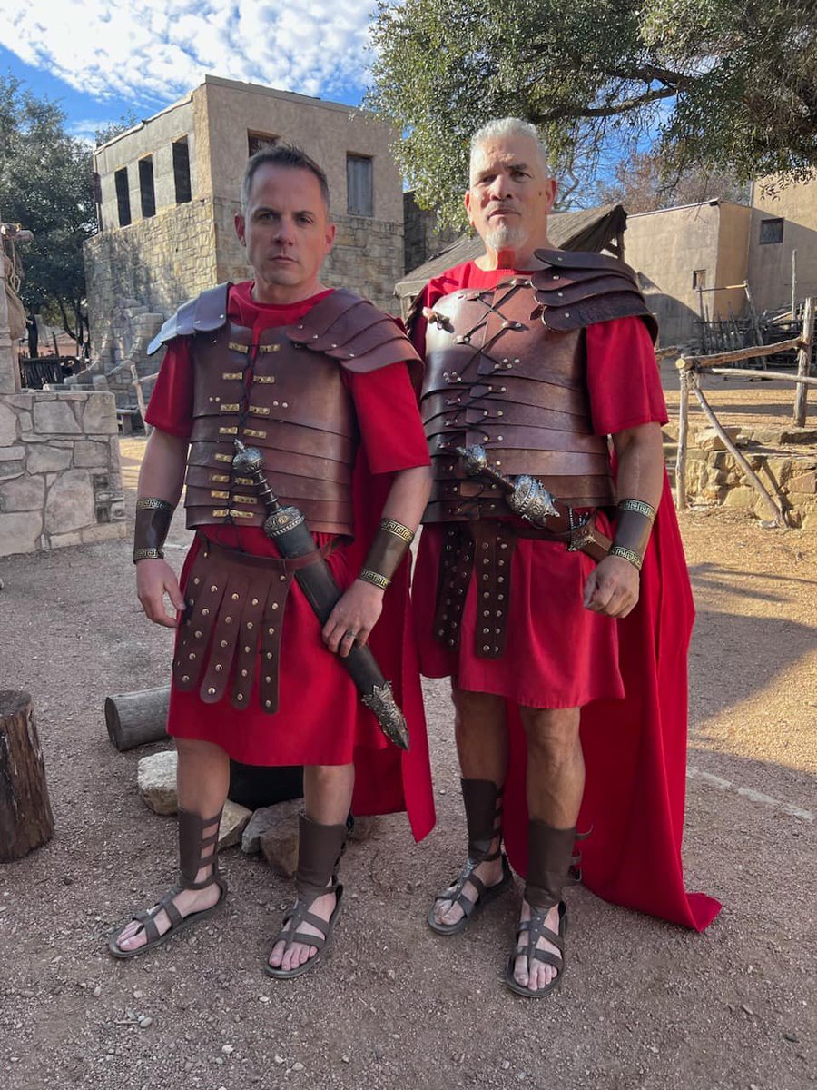 LifetimeComRoof's tweet photo. Our very own Tim Dobson, General Manager of Lifetime Commercial Roofing, is on set of 🎥 @thechosentv  where they are now shooting a new series called Paul, The Last Apostle. 

We are so proud of you Tim and blessed to have you on our team! https://t.co/Kp3ja69YFM