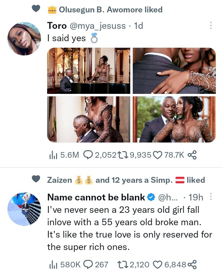 TaiwoSamuel2's tweet photo. @hackSultan Twitter Algorithm, abeg na. 🥲😂 https://t.co/luVIFgBNbZ