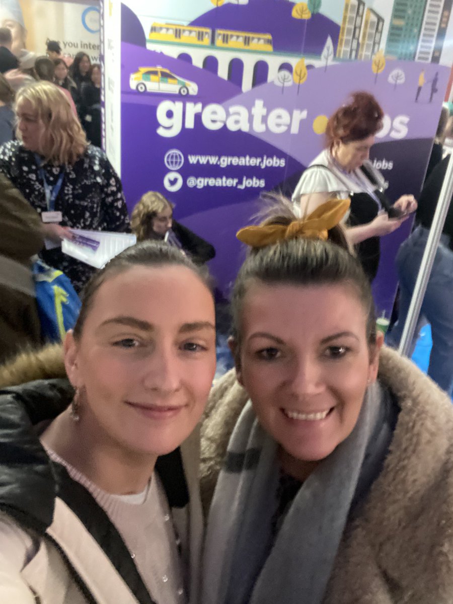Afternoon out at Jobs Fair meeting employers to support work placements/job opportunities for our interns 🤩
