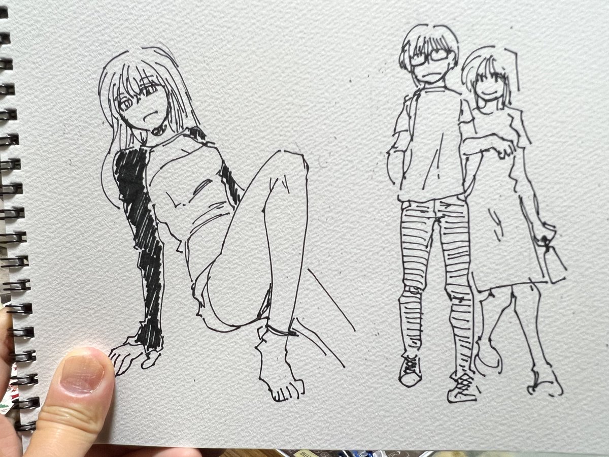 ビール飲みながら落書き 