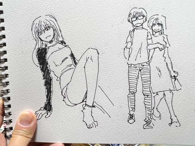 ビール飲みながら落書き 