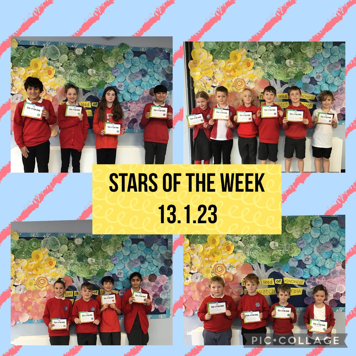 Celebrating our superstars of the week from the last two weeks! Well done everyone 🌟
