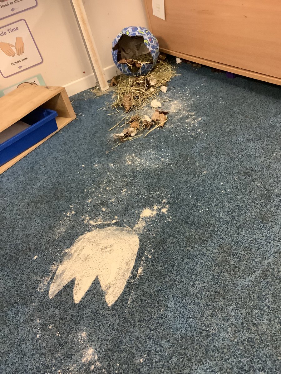 LangtonsInfant's tweet photo. Something exciting has happened in nursery! We discovered a real dinosaur egg and it hatched. The nursery children have been discussing what it could look like and where is may have come from. 🦖🦕 https://t.co/UUHFgCcpjm