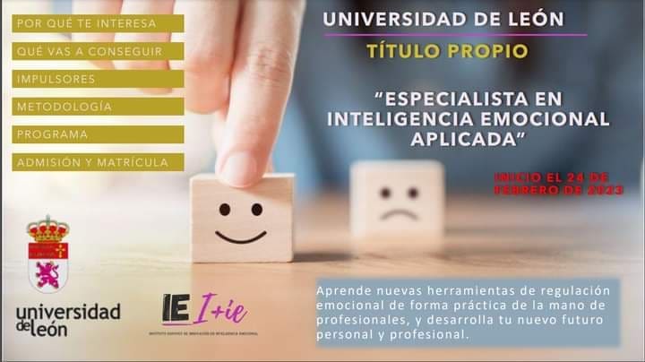 EIIEmocional's tweet photo. Buenas tardes, desde el Instituto te presentamos la formación de Especialista en Inteligencia Emocional aplicada. Para más información e inscribirte: 
https://t.co/9n5l3sahmZ
#personalsanitario #enfermería #organizaciones #medicina #educación #inteligenciaemocional https://t.co/BfKPwYoXpP
