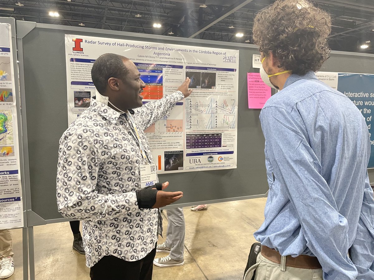 Hence HIWx Group active at both #AGU22 and #AMS23 this cycle. Thank you Pranjali, <a href="/Route283East/">Calvin Elkins</a>, <a href="/TropicalThayer/">Dr. Jeff Thayer</a>, and <a href="/DelDotScott/">Scott James</a> for your amazing work!