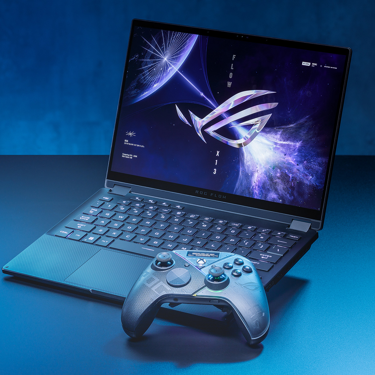 ASUS_ROGUK's tweet photo. Tri-mode connectivity for the ultimate versatility!

With the #ROGRaikiriPro 🎮 play in:
☑️ Wired USB-C®, low-latency 2.4 GHz RF
☑️ Bluetooth® on PCs or laptops
☑️ Wired mode on Xbox

Specs ▶️ https://t.co/B5LD0AA9EY
#ROGController #XboxController #WirelessController @Xbox https://t.co/qm1nRCEPne