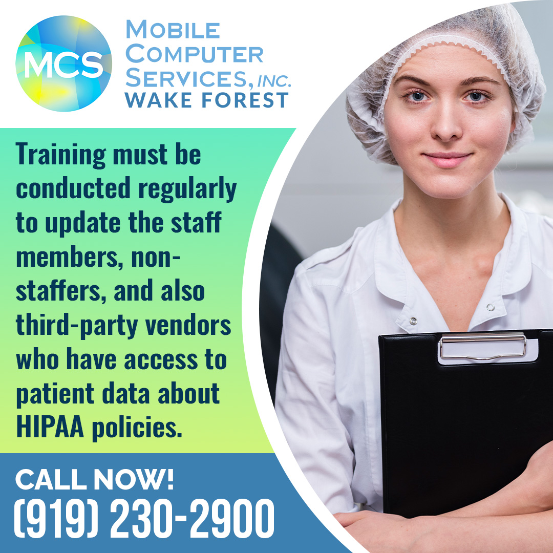 ncmanagedit's tweet image. To ensure HIPAA compliance in dentistry, staff, non-staff, and third-party vendors who have access to patient data must be updated on HIPAA policies on a regular basis. bit.ly/3jhmi2E #manageditserviceprovider