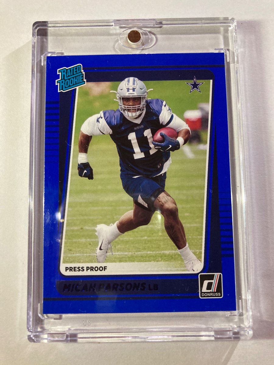 🎁Appreciation Day Giveaway🎁

Winner will be picked Wednesday

🔥Micah Parsons Blue Press Proof Rated Rookie

To enter
1. Follow
2. Retweet
3. Like

<a href="/sports_sell/">@SPORTS_SΞLL</a> #NFL #CowboysNation
