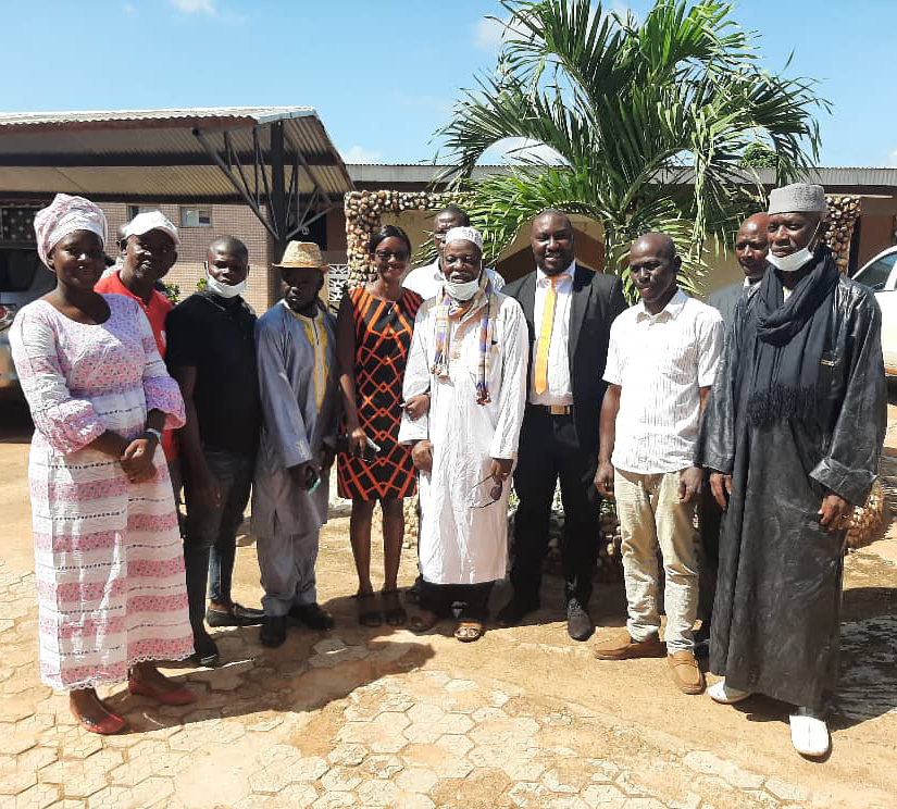 PTFund's tweet image. @PTFund is engaged in a mentoring program for 22 @oafress Champions. Today’s featured Champion is Digbeu Luc Zikehouli who is working to integrate Kings and Traditional Leaders in the community-led strategy in Côte d'Ivoire for vaccination against epidemics and diseases.