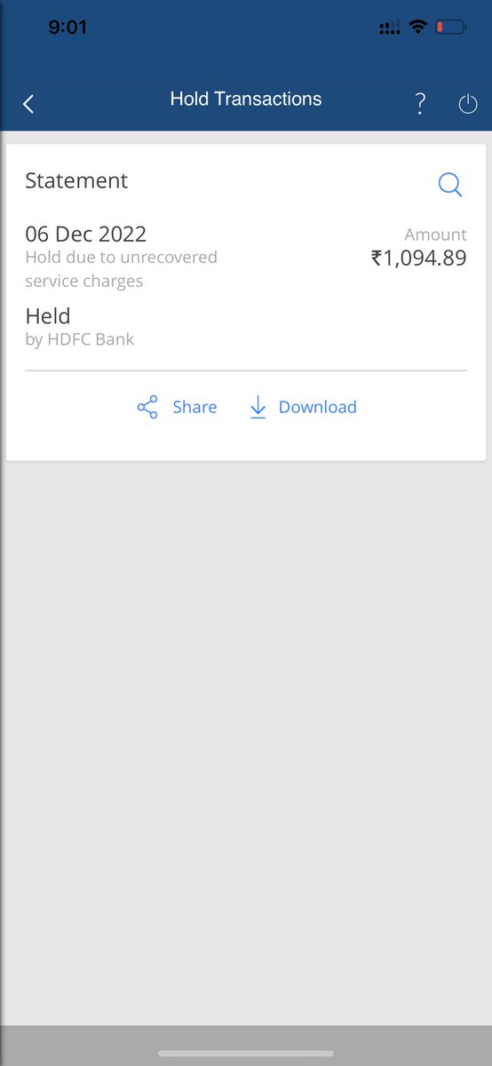 RealSaudAli's tweet photo. @HDFCBank_Cares @HDFC_Bank    @RBI please check #HDFCLOOT AGAR KUCH DIN B BALANCE MANTAIN NA KARO ISI TARAH LOOT TA HAI HDFC https://t.co/yA06Yjdi1E