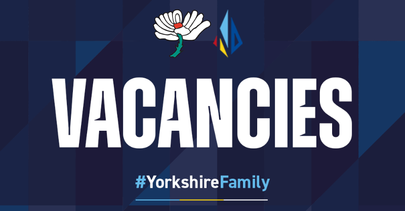 YorkshireCCC's tweet photo. A range of vacancies are available to join the team at Headingley 👇

➡️ Ticket and Membership Office Manager
➡️ High Performance Coach
➡️ Venue Operations Manager (x two)
➡️ Head of Grounds

More information 👇 #YorkshireFamily