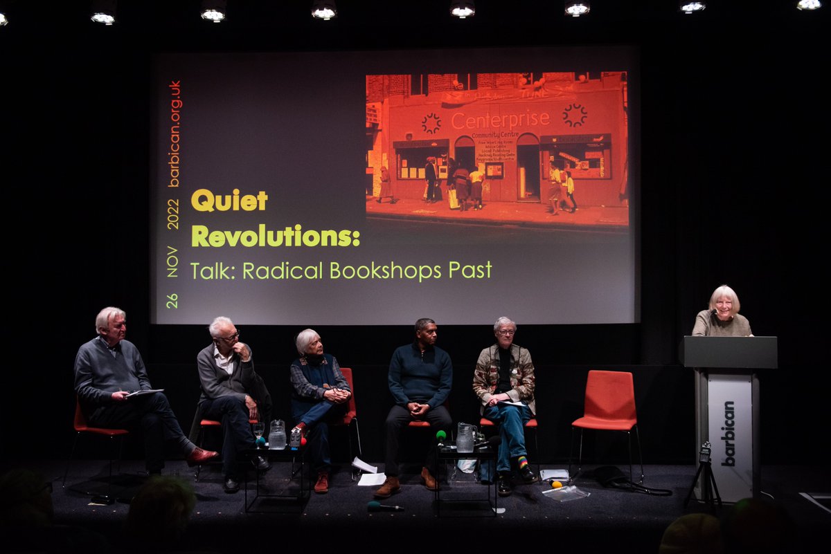 ontherecordcic's tweet image. You can now listen to the audio from the talks held at #QuietRevolutions about #radicalbookshops past and present @barbicanlib and @BarbicanCentre in Nov 22 on our website here on-the-record.org.uk/projects/mappi… Thank you to all the speakers and bookshops that took part! 📸Max Colson