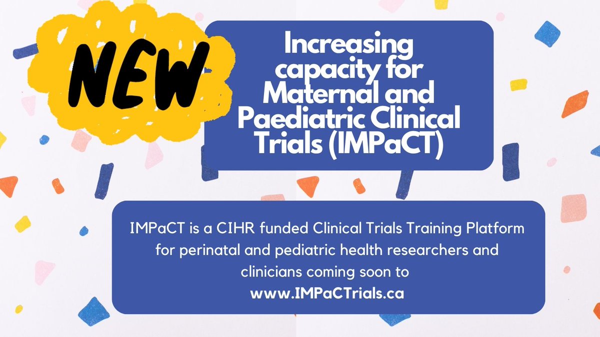 ENRICHYourSci's tweet photo. Congratulations @PharmaLauren for your successful CIHR perinatal and paeditric trails training grant! @ENRICHYourSci is excited to support the work being done by IMPaCT! Visits https://t.co/YHkoDFOHbP for more info. https://t.co/vIneUD89sM