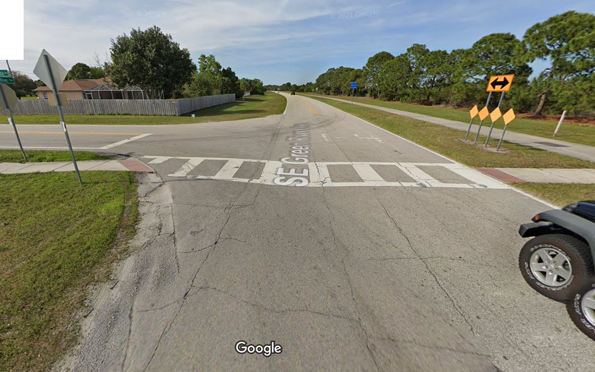 StrongTowns's tweet photo. It's so easy: you can make your streets safer by cutting corners. Removing excessive pavement encourages slower vehicle speed, shortens crossing distance, and saves cities money and maintenance. https://t.co/at4EJNVSrB