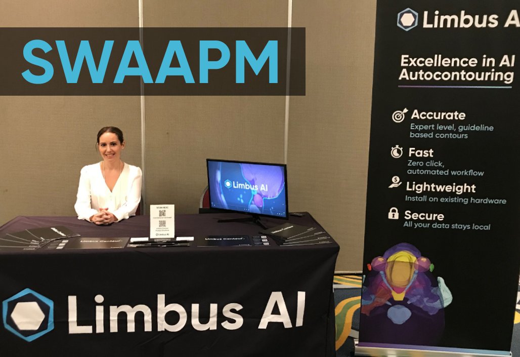 LimbusAI's tweet photo. Preview upcoming MR prostate, CBCT pelvis and CT gyne models live at the @LimbusAI booth today at #SWAAPM with Dana Fishfeld Attias R.T.(T). @aapmHQ #medphys #ai #autocontouring #LimbusContour https://t.co/3DC3Vac2eG