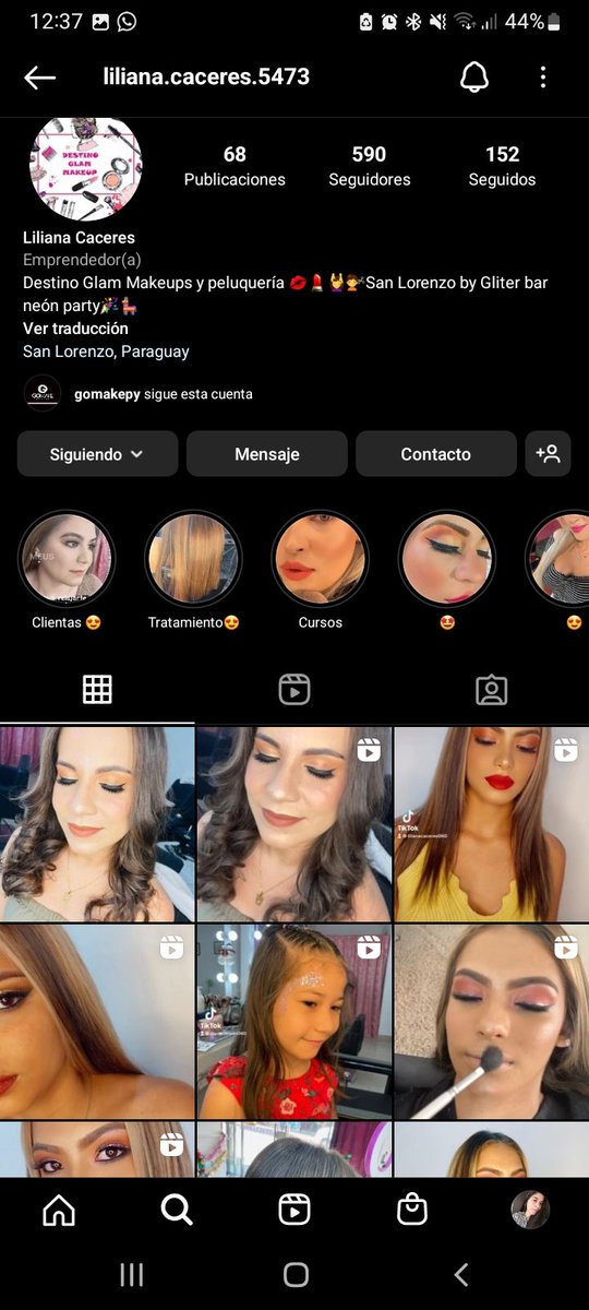 GabrieOjeda93's tweet photo. @JenniceBL Recomendada 👌 Ella es Lili, esta en San lorenzo, 0994 630.844 también hace cursos de maquillaje. Yo solo dejo que ella me toque el cabello 🥰 https://t.co/fejQQJVDIS
