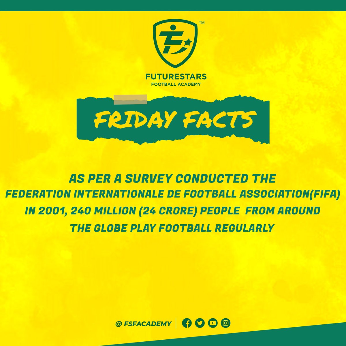 FSFAcademyIndia's tweet photo. After joining FutureStars Football Academy, you can be one of them, and definitely one a million! ⚽🏟️🥅

Call 📞☎️ 9820717272 for a Free Football Trial!

#FutureStars #FutureStarsFootballAcademy #FSFA #FootballAcademy #FootballSchool #FootballSchools #SoccerSchool #SoccerSchools https://t.co/ZcGPnzaefw