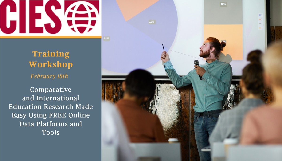 EdNCES's tweet photo. Are you attending #CIES2023?

Sign up for the in-person pre-conference workshop to learn how to effectively use FREE NCES online platforms/tools when conducting comparative &amp; international #EdResearch. https://t.co/c5aD2vAAJZ @cies_us https://t.co/YvwB5SDAU0