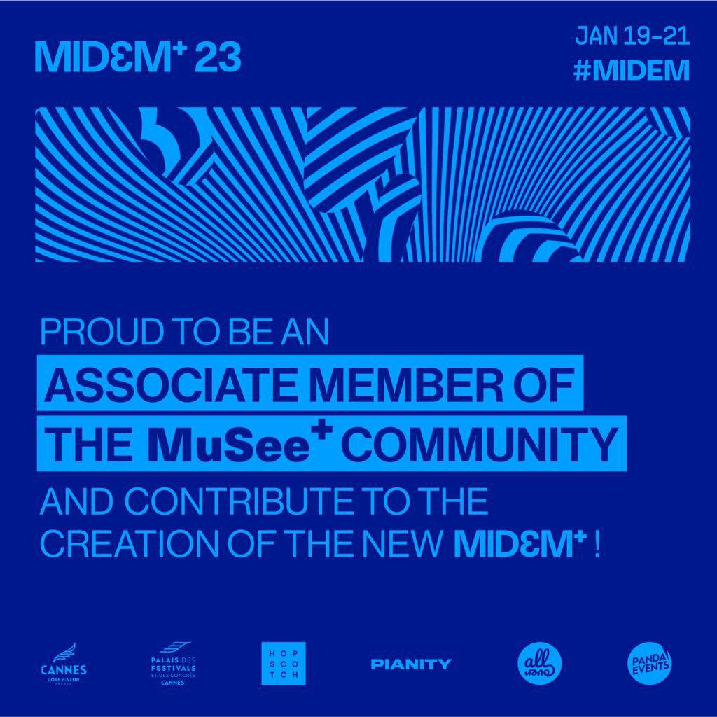 anotemusic's tweet photo. It’s all about building a better future together! #ANoteMusic 🤝@midem 💙🎶🎵
#mid3m https://t.co/nIwuTTykyw