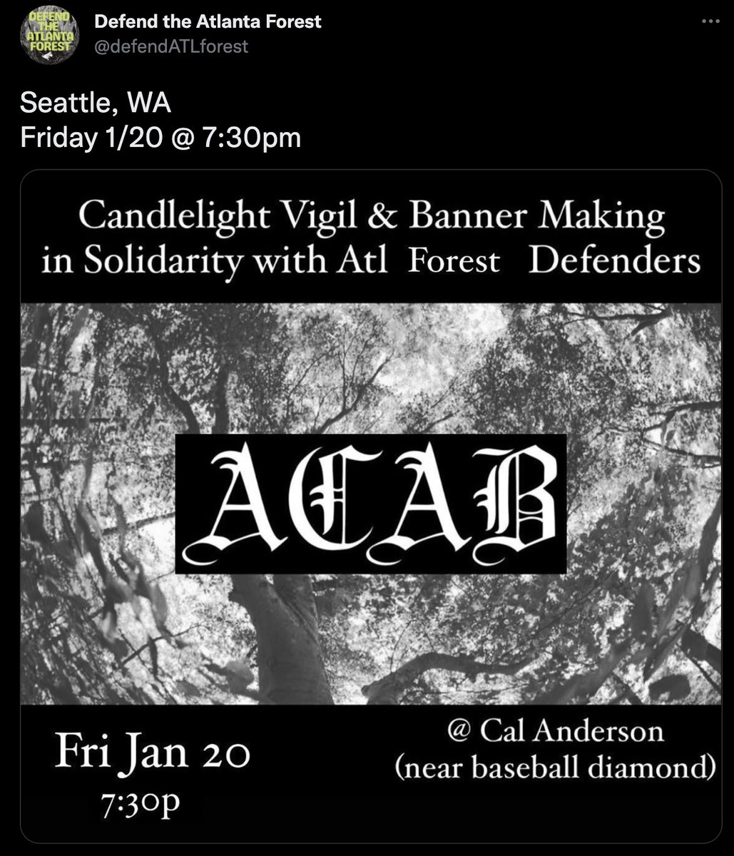 Read more about the article Antifa in Seattle are hosting a vigil for the deceased Atlanta gunman at the sit