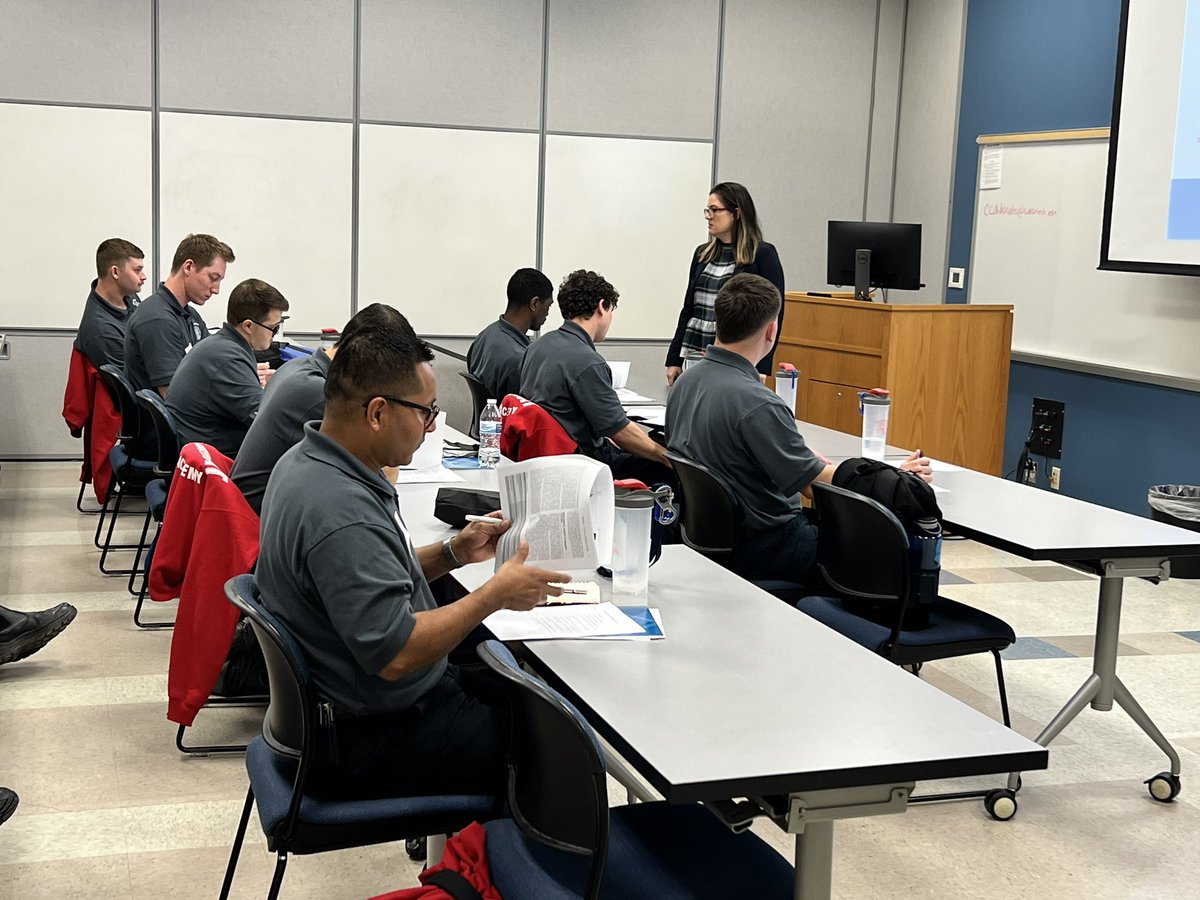 Excited for our <a href="/waketechcc/">Wake Tech</a> student success and first year academy team to engage in a Spring Kickoff to Success with the <a href="/WakeGOV/">Wake County Government</a> Fire Academy students today. Amazing partnership between our college and our community. Thanks to our team for making it happen! #reachandrally