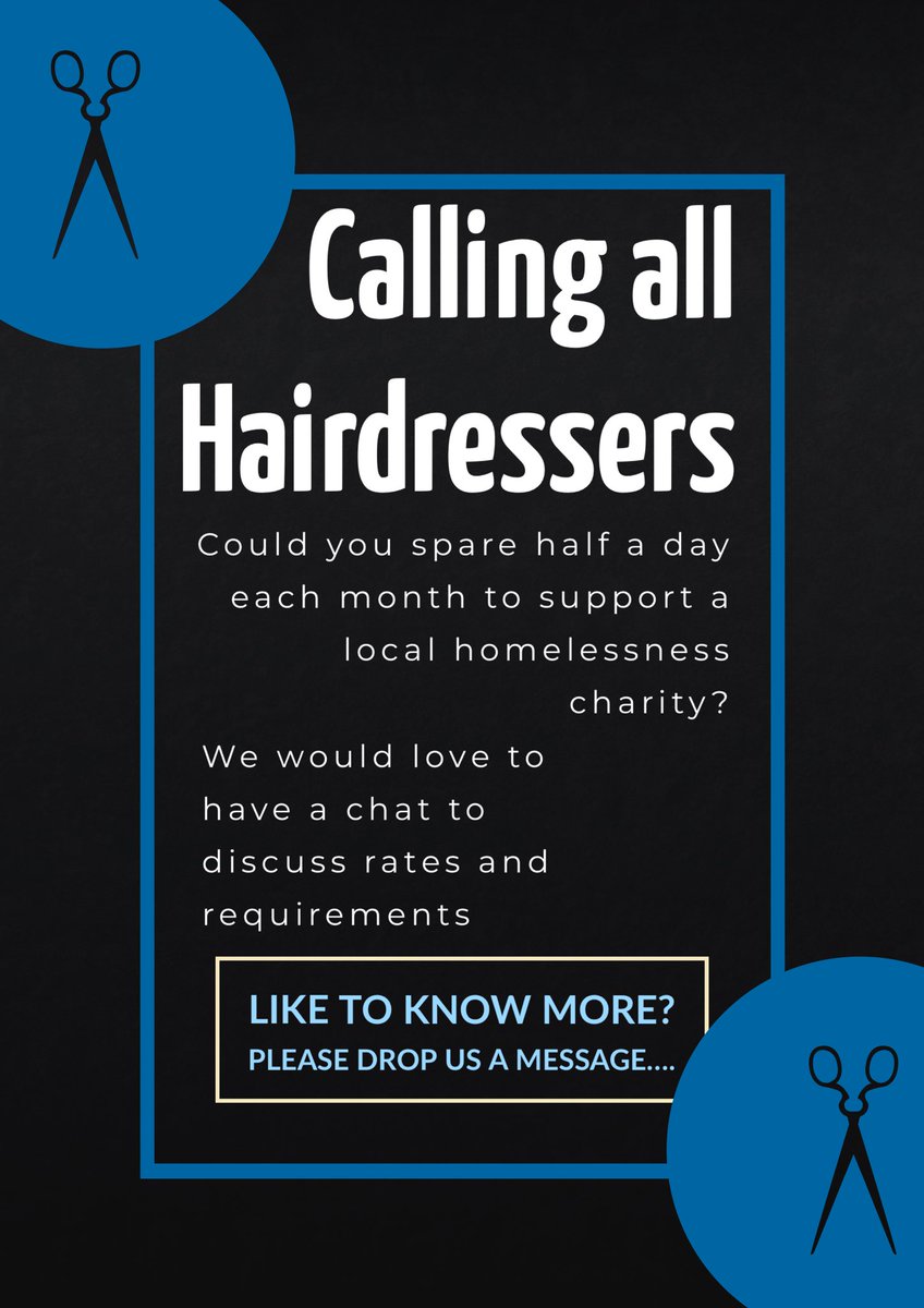 Are you a #hairdresser or know someone in #kingslynn that is? We would love to hear from you #hairdressing #charity #supportlocal