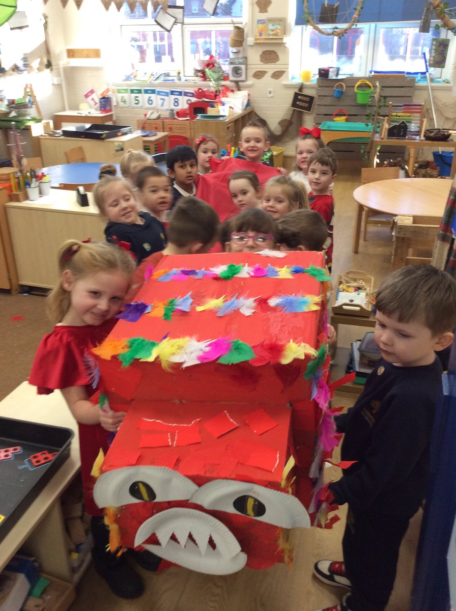 EgremontEYFS's tweet photo. Off we go on our Dragon parade! 🐉🐲🇨🇳🧧 I hope the whole school is ready for us #letsmakesomenoise #dragonparade #ChineseNewYear https://t.co/5VRX5eJW4J