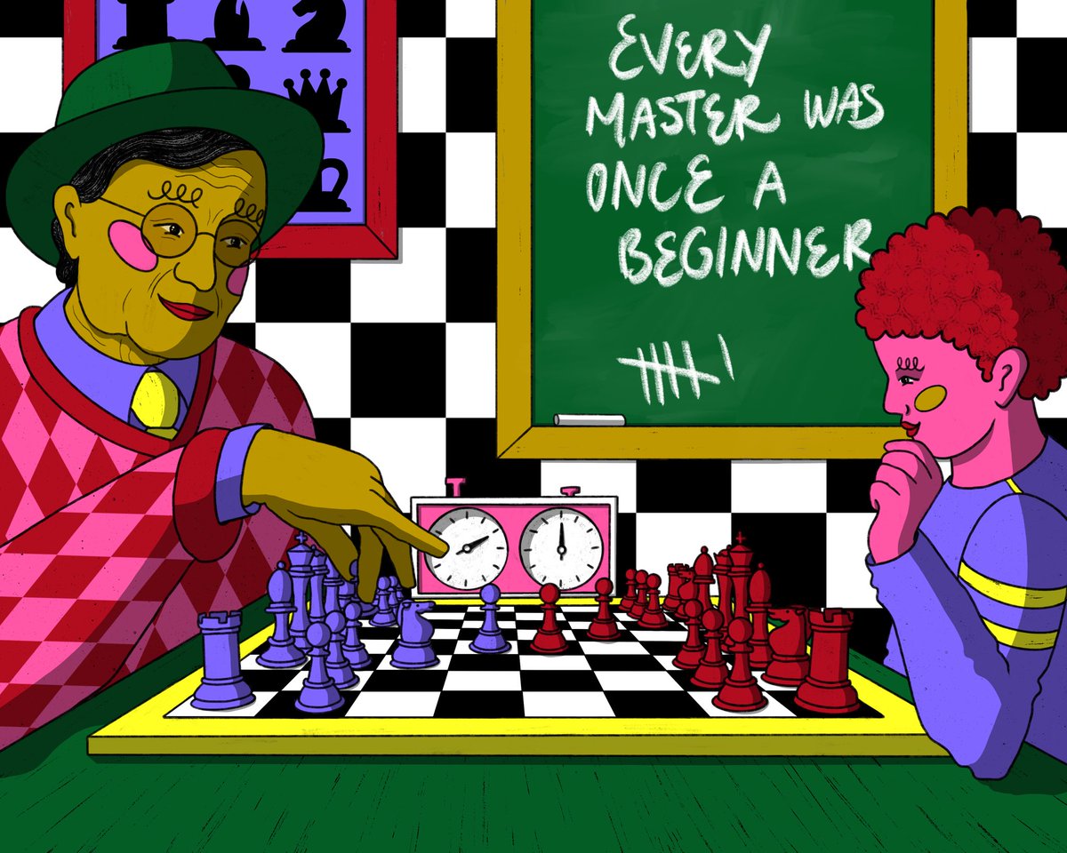 🎉NFT #Giveaway! 🎉

Giving away 1 "Once a Beginner" Remarkable Open Edition #NFT to celebrate the opening of the Season 3 #RemarkableWomenNFT Marketplace! #NFTGiveaways 

To enter:

- Retweet + Like
- Follow @MrPinkNFT + <a href="/rachel__winter/">Rachel Winter (she/they)</a> + <a href="/HouseofFirst/">House of First</a>

Winner 1/22 Noon! #Chess