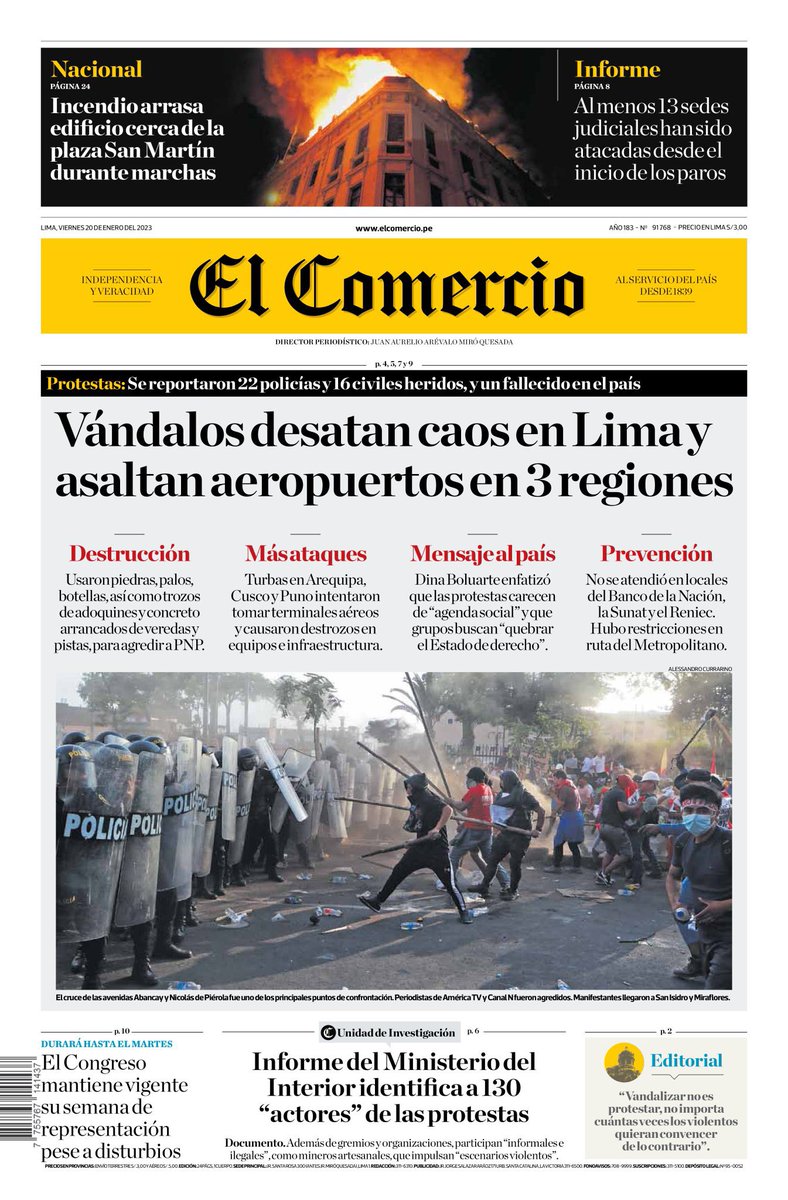 salfarorotondo's tweet photo. Decir que una protesta “fracasó” o calificarla como “violencia política” es opinión, no información. Llamar a miles de personas “vándalos” es manipulación. Narrar la noticia desde la posición oficial es propaganda. Tenemos descompuesto el sistema político y también el periodismo https://t.co/xGjPr5IssJ