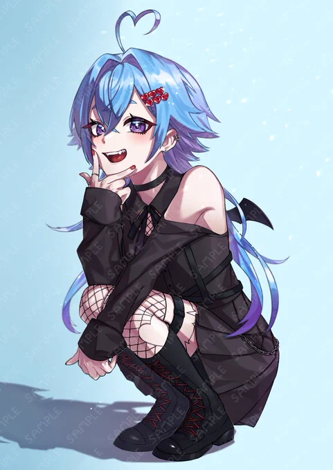 【一枚絵,立ち絵サンプル】 