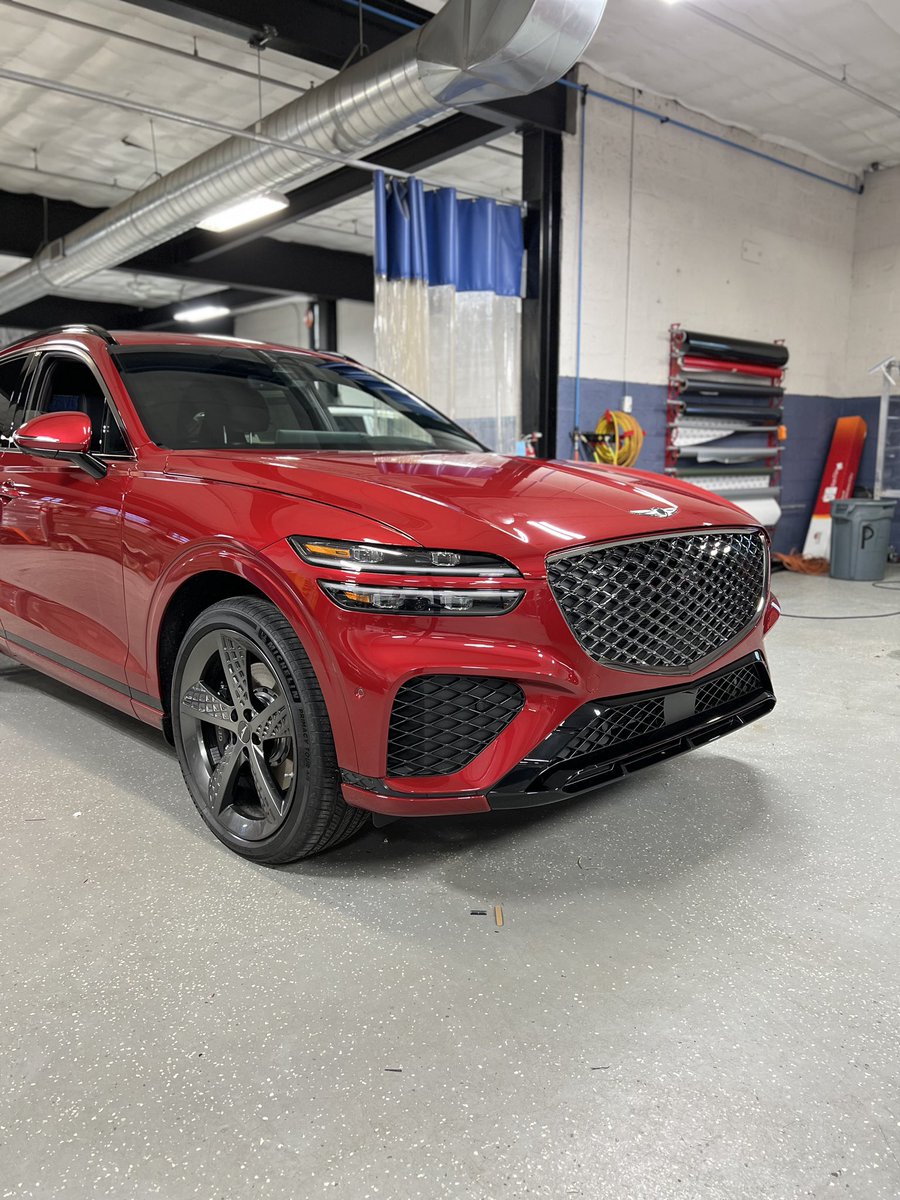 AutoActionNJ's tweet image. PAINT PROTECTION PACKAGE ✔️ This Genesis just left our shop looking the best it ever has! The paint is protected and will be for many years to come!💯💯💯 #paintprotection #paintprotectionfilm #ppf #genesis #red #sleekcars #paintedcars #kenilworth #carsofnewjersey #carsofnewyork