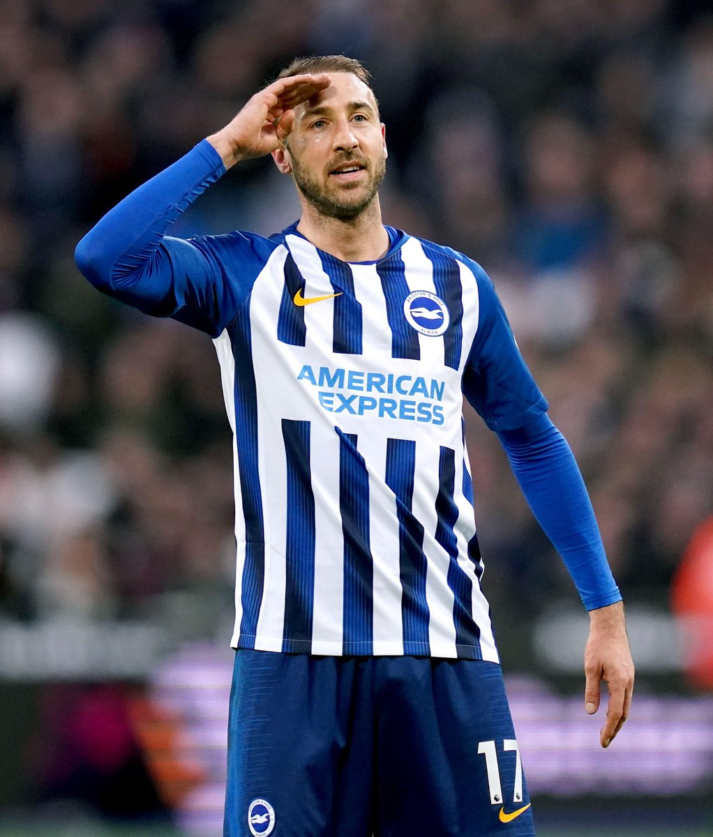 Most Premier League goals scored for Brighton in the competition's history:

◉ 26 - Glen Murray
◉ 26 - N̶e̶a̶l̶ ̶M̶a̶u̶p̶a̶y̶
◉ 25 - L̶e̶a̶n̶d̶r̶o̶T̶r̶o̶s̶s̶a̶r̶d̶

<a href="/GM_83/">Glenn Murray</a> survives another striker. 😉