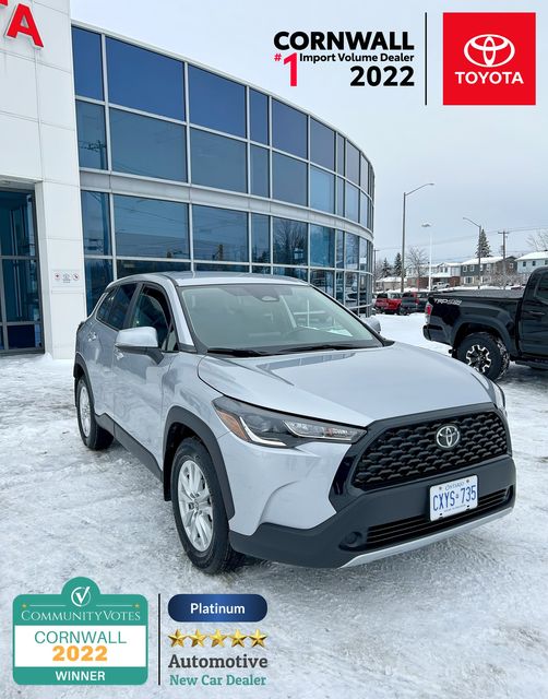ToyotaCornwall's tweet photo. Congratulations to Carol and Andy for taking delivery of a NEW 2023 TOYOTA COROLLA CROSS LE AWD!
Thank you,
Tom Everson
eMail: tom@tomeverson.com
Cornwall Toyota
1875 Brookdale Avenue
Cornwall, Ontario. K6J 5X6 CANADA
(613) 932-1106
https://t.co/Ka5msYuqkO
#Toyota Toyota Canada https://t.co/9Mut2c5VyG