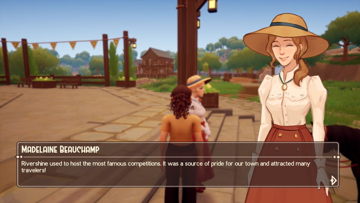 MaliceDaFirenze's tweet photo. The free Demo for Ranch of Rivershine goes live today and I'd like to elaborate on why I'm very happy about this beyond just "look everyone, a horse game" 🧵 https://t.co/UkcyhQbrd8