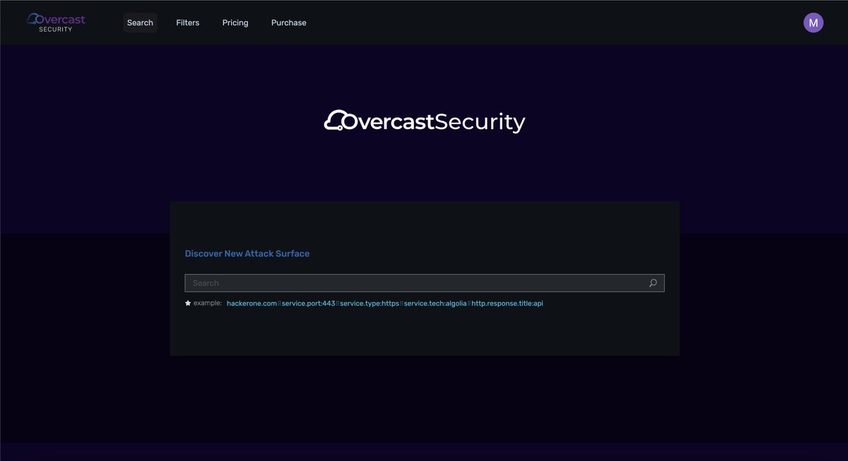 Really excited to release the Bug Bounty Attack Surface Search Engine that the Overcast team have been working on. The goal is to provide the ability for hunters to approach their favourite programs and filter out the data they need with easy to use filter queries.