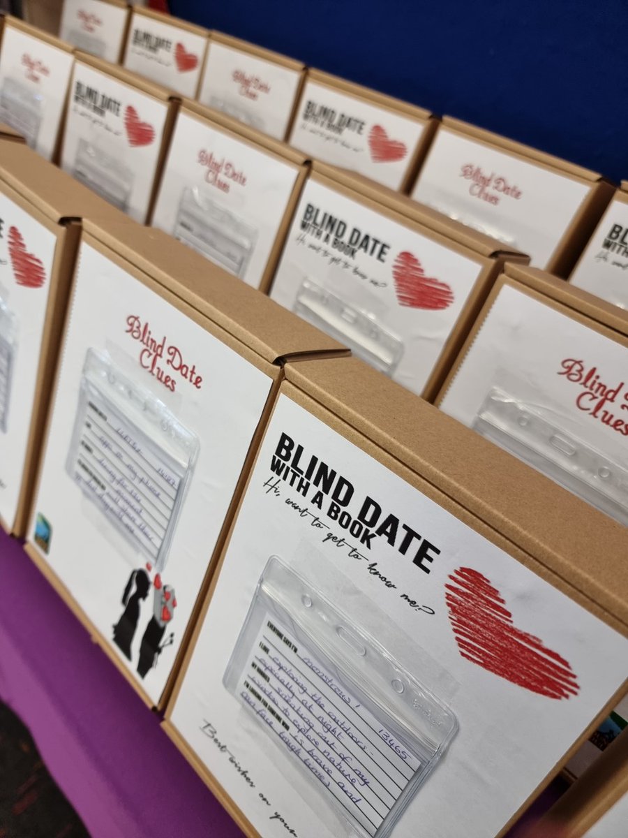 Don't have a date for Valentine's Day this year?  No problem - stop by the library to find the perfect partner for a snuggle by the fire.  Available until 28th Feb with the chance to win a sweet treat if you review your 'date'