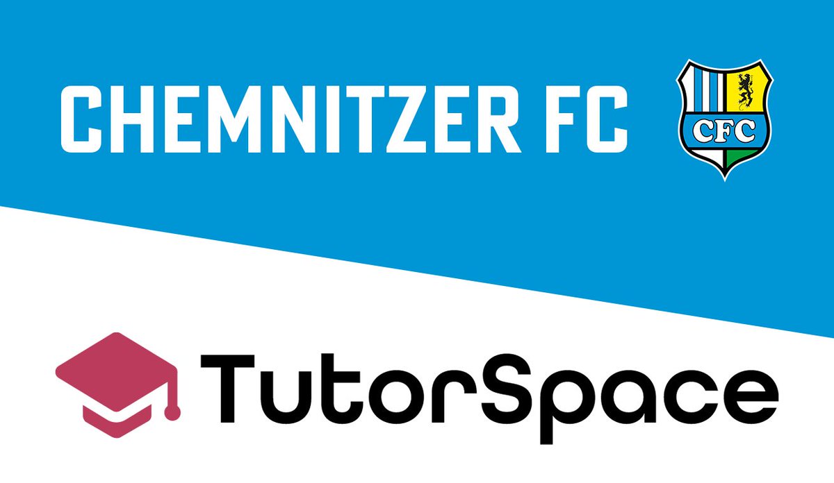Chemnitzer FC (@chemnitzerfc) on Twitter photo Der #ChemnitzerFC geht zukünftig gemeinsame Wege mit <a href="/TutorSpace_App/">TutorSpace Nachhilfe</a> - Eine der größten Plattformen für Nachhilfe in Deutschland, um die Schülerinnen und Schülern am #CFCCampus und dem #CFCJuniorCampus schulischen zu fördern.
_______
News 👉 bit.ly/3WpS9Mk
#CFC Der #ChemnitzerFC geht zukünftig gemeinsame Wege mit <a href="/TutorSpace_App/">TutorSpace Nachhilfe</a> - Eine der größten Plattformen für Nachhilfe in Deutschland, um die Schülerinnen und Schülern am #CFCCampus und dem #CFCJuniorCampus schulischen zu fördern.
_______
News 👉 bit.ly/3WpS9Mk
#CFC