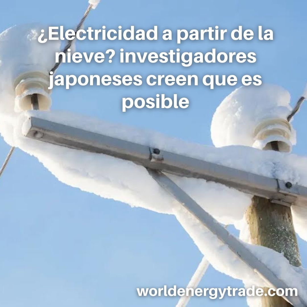 WorldEnergyWire's tweet photo. El método de generación basado en la nieve ❄️ podría alcanzar la misma eficacia que la de una central de energía solar y, posiblemente, de forma mucho más rentable https://t.co/e5qszOAyNF

#Japon #researchs #noticias #renovables #news https://t.co/ZP7ovpMqWr