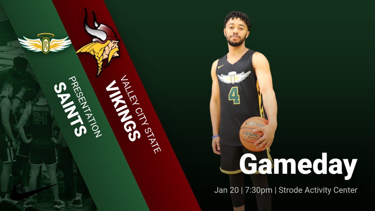 More NSAA conference action tonight‼️
We’re hosting the Valley City State Vikings @7:30pm in the Strode🏀

#Pushin🅿️C

📺: portal.stretchinternet.com/hubcitypresent…