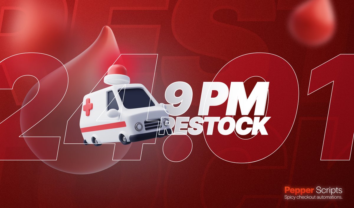 PepperScripts's tweet image. On January 24th( 9 pm cet)  we will host a restock on our public server.🥵
 📣Keep notifications on because in the next few days invitations will be dropped at random times to enter.

❤️&amp;amp;🔁 for early access!