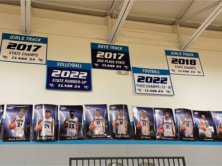 A couple of new decorative pieces for the old gymnasium…

#Nemaha