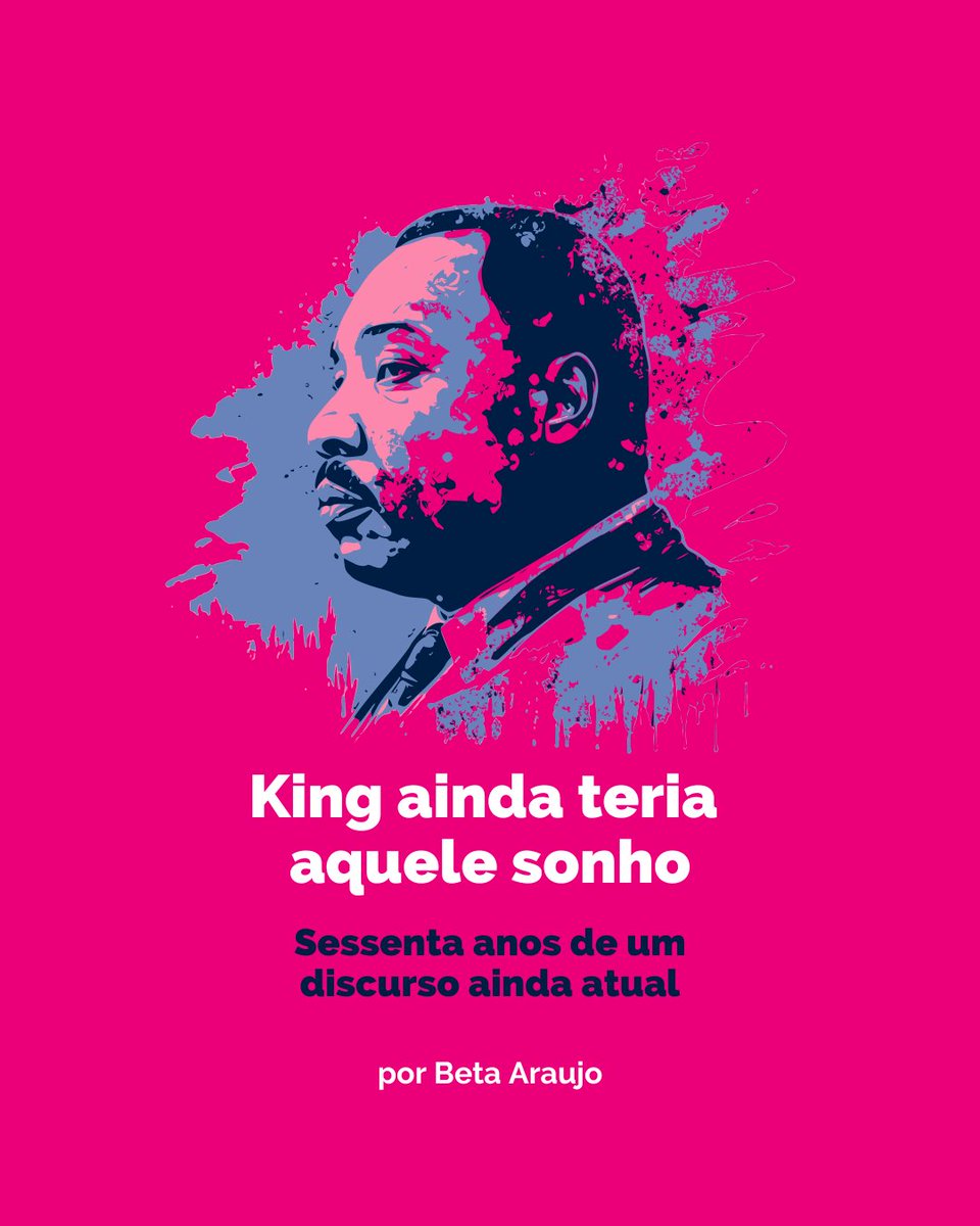 introcrim's tweet photo. "Acredito que muitas pessoas conhecem ao menos o seu discurso 'I have a dream'. Só que é preciso conhecer mais sobre King e o que acontecia nos Estados Unidos naquela época para compreender a magnitude de seus atos". https://t.co/7ZdIMx2QIq https://t.co/BcxvG4Fum3