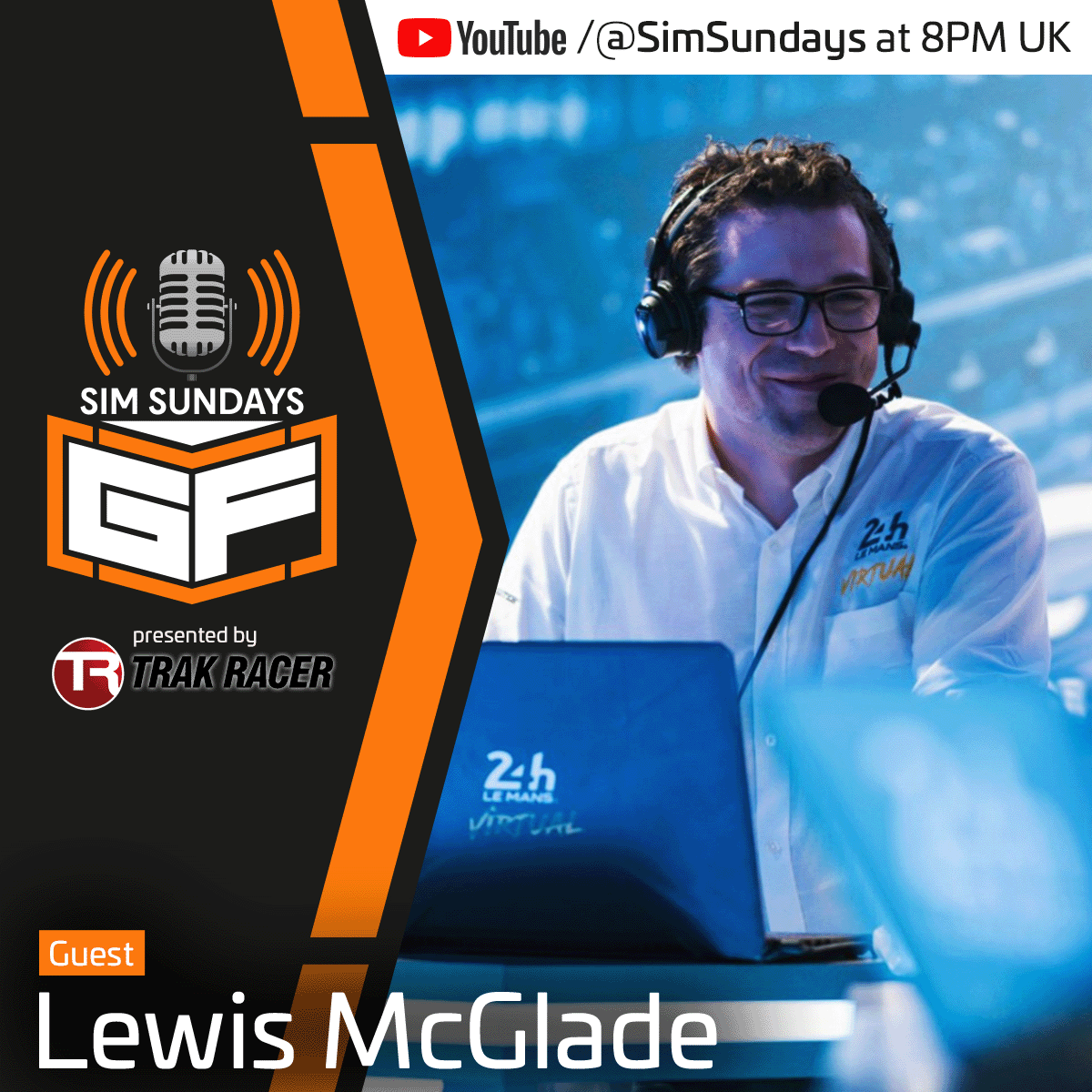 This weekends guest is a Award Winning Commentator...

<a href="/LewisMcGlade78/">Lewis McGlade</a>  

Make sure you turn in this Sunday at 8pm (UK) over at 👇

 bit.ly/3F6fZY0 

Thanks as always to <a href="/trak_racer/">Trak Racer</a> for sponsoring our podcast!

#podcasts #commentary #Simracing #racing #casters #spotify