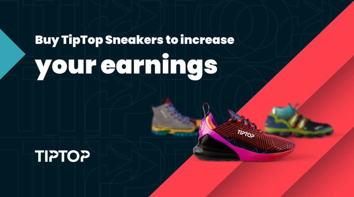Tiptop_Official's tweet photo. Which one are you? 👀 #Tiptopper? Walker? Runner? Jogger? 🚶‍♂️🏃‍♂️🤸‍♂️

Choose your unique sneaker from our #marketplace and #M2E 👟💸

🔗https://t.co/M1mlWgoZh1 https://t.co/yxMrLTKXaX