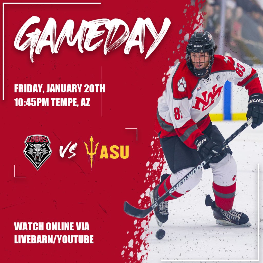 New Mexico Hockey on Twitter "Gameday! Lobos are on the road to take